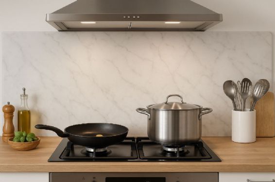 廚房防濺板怎麼選？耐用、美觀與清潔便利性比較